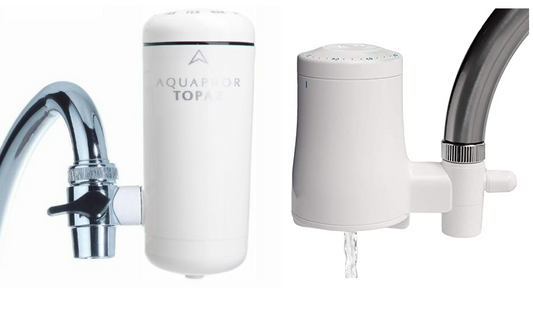 Aquaphor topaz water filter vs tapp water comparison and review