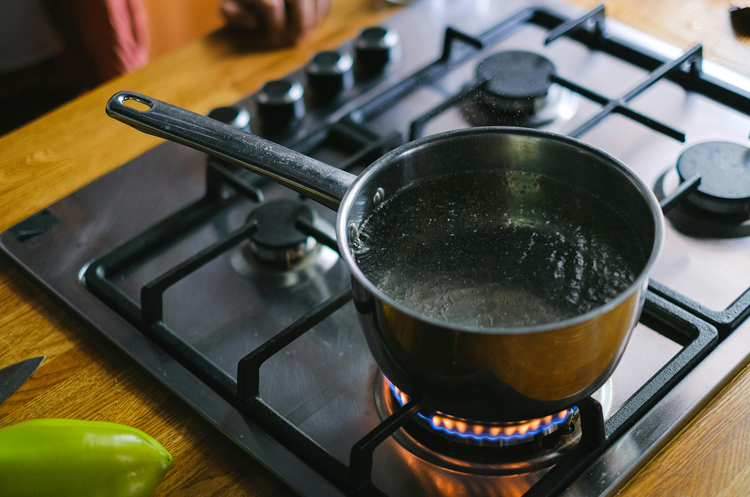 Can you drink or cook with the hot tap water at home?