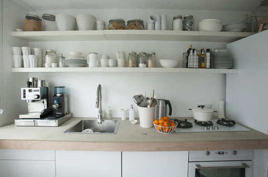 small organised kitchen