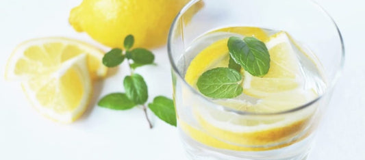 How to make water with mint and lemon?