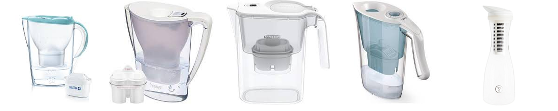 Best Water filter jug comparison brita BWT Philips and TAPP Water